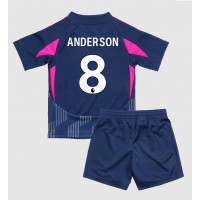 Camiseta Nottingham Forest Elliot Anderson #8 Segunda Equipación Replica 2024-25 para niños mangas cortas (+ Pantalones cortos)